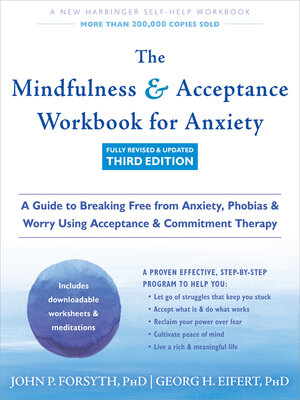 cover image of The Mindfulness and Acceptance Workbook for Anxiety